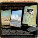 Ztampf! MINI CraftyCalendar Kit 2010 - US English