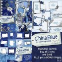 China Blue Package Saving