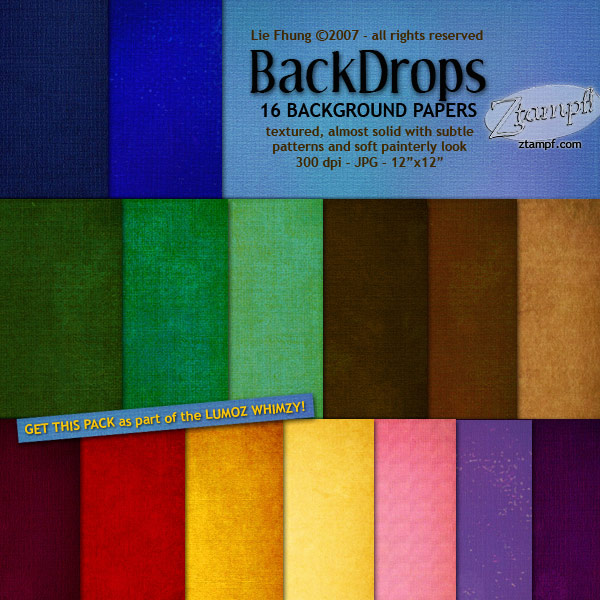 BackDrops PaperPack