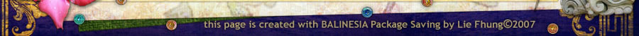 BALINESIA Package Saving - with Special Bonus!