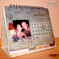 My CraftyCalendar 2008 L-Size (Sep)