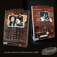 my MINI CraftyCalendar 2009 - Oct/Nov